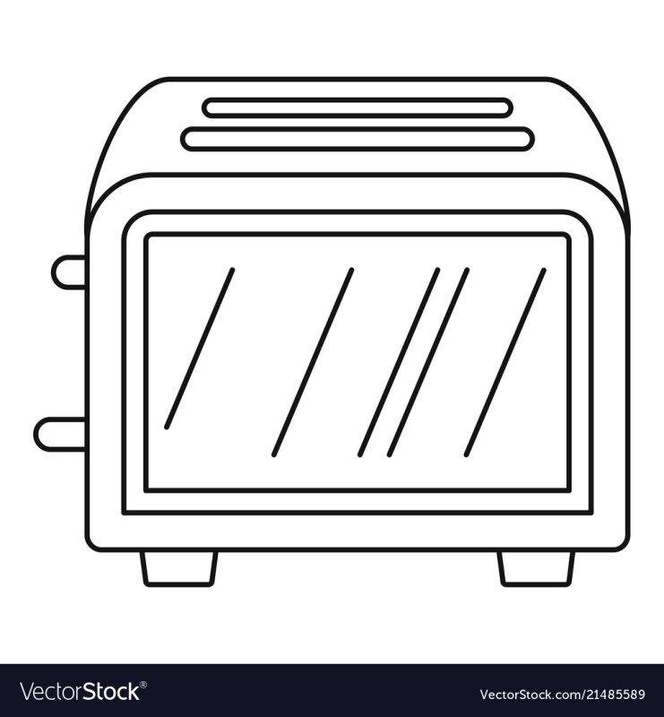 Тостер значок