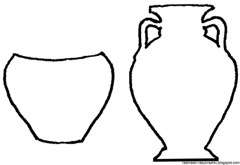 Балхарский кувшин раскраска для детей