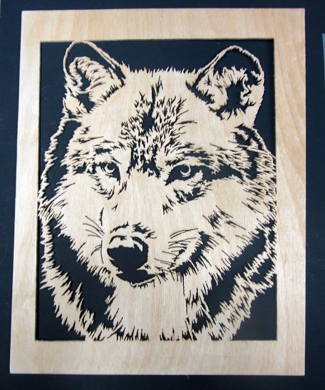 Выжигаем картины на фанере