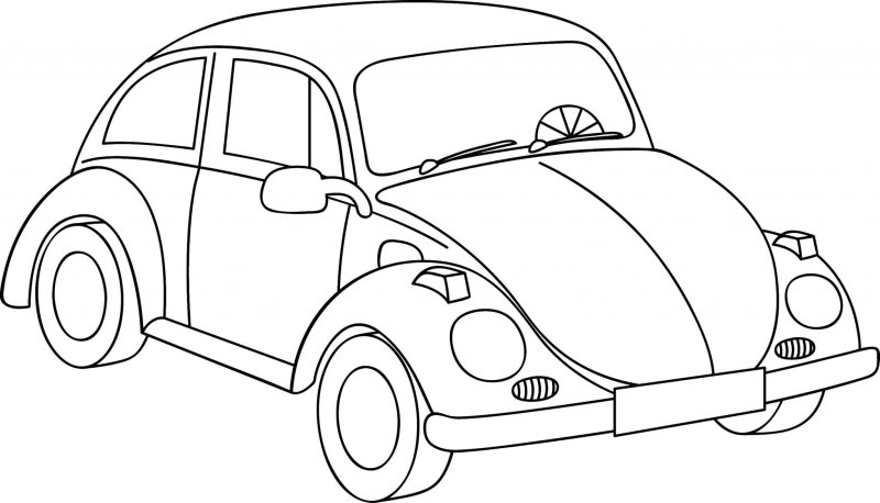 Машинки раскраска для детей