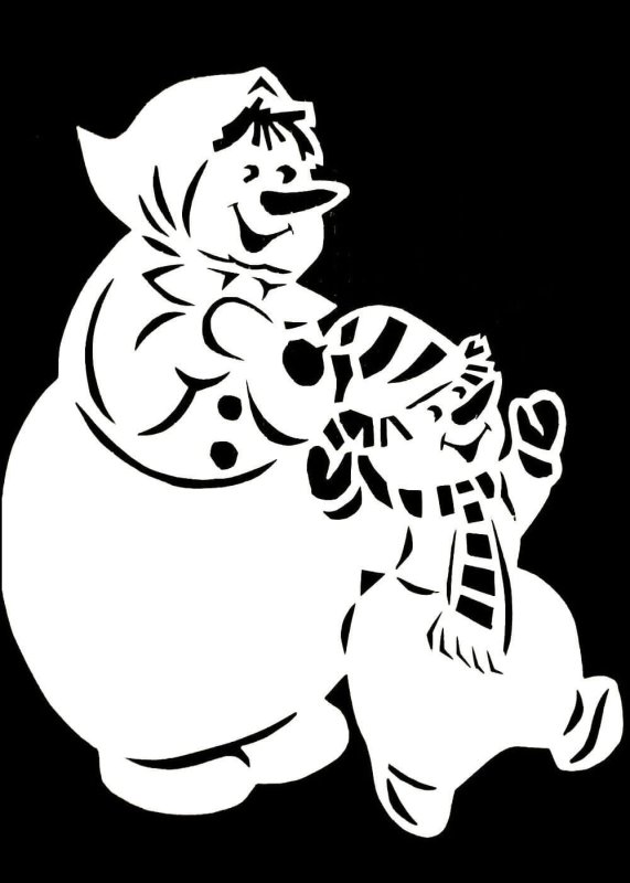 Вытыканки снег