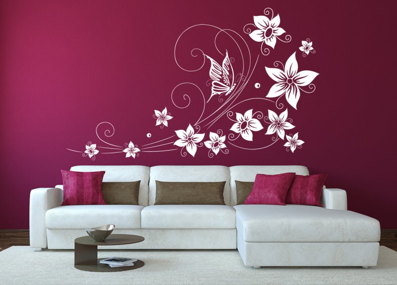 Узоры на стене