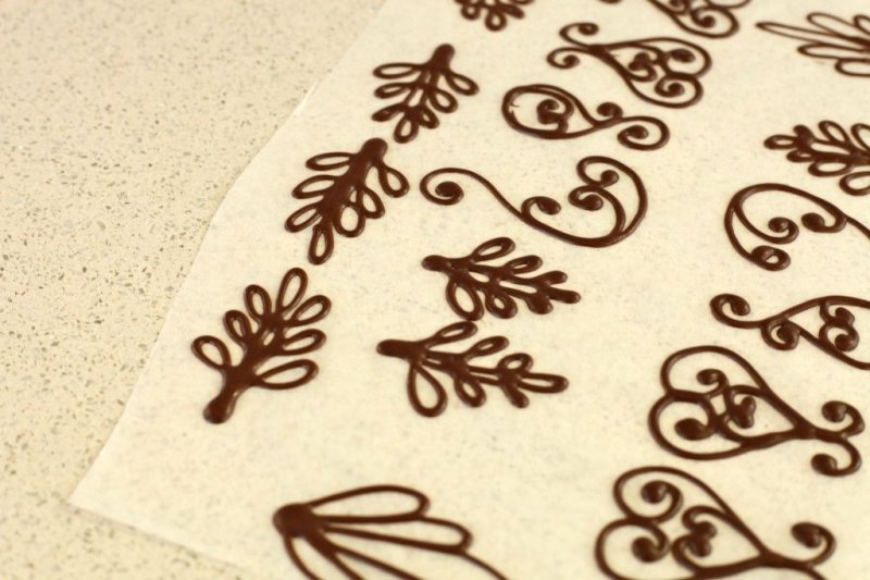 Украшения из шоколада