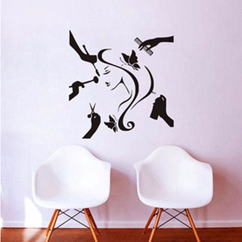 Разрисовать стены в салоне красоты