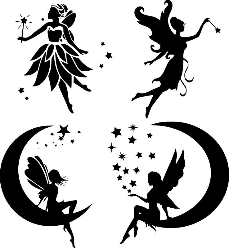 Фея силуэт