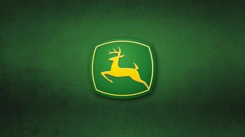 Джон Дир трактор лого