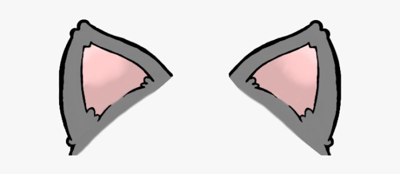 Ушки кошачьи мультяшные