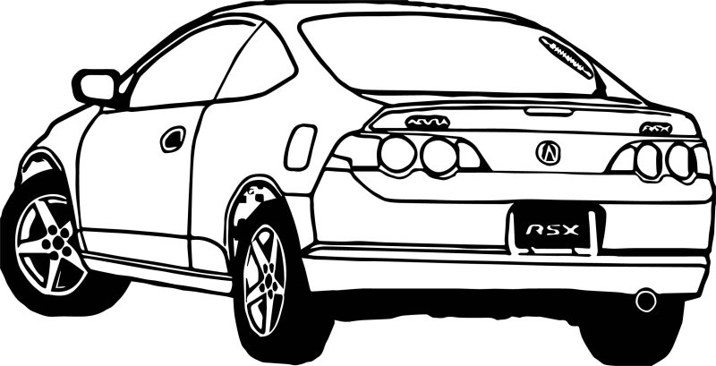 Раскраска. Фольксваген