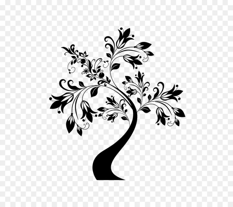 Трафарет "дерево"