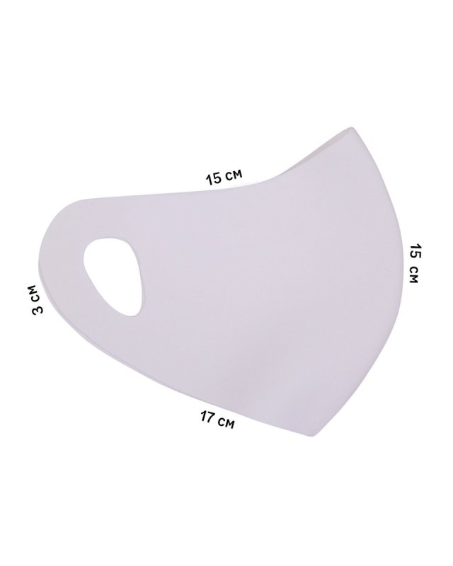 Выкройка маски для лица