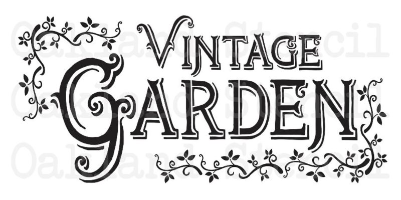 Трафаретные надписи