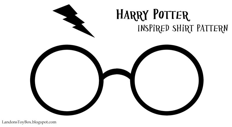 Harry Potter очки вектор