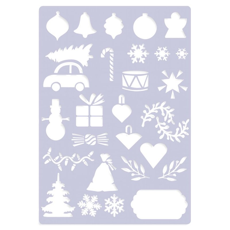 Скалка трафарет