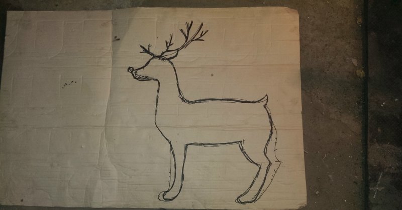 Каркас оленя