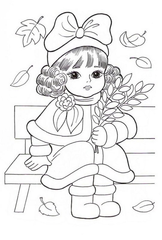 Детские раскраски для девочек