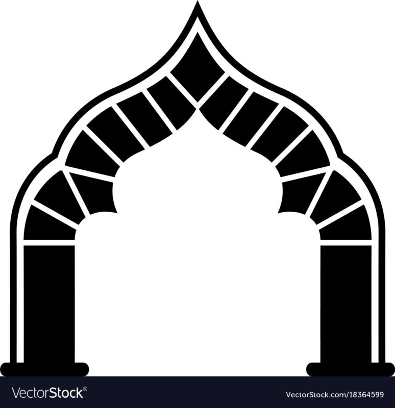 Арка силуэт