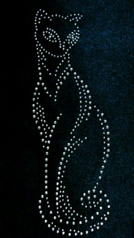 Красивые узоры из страз