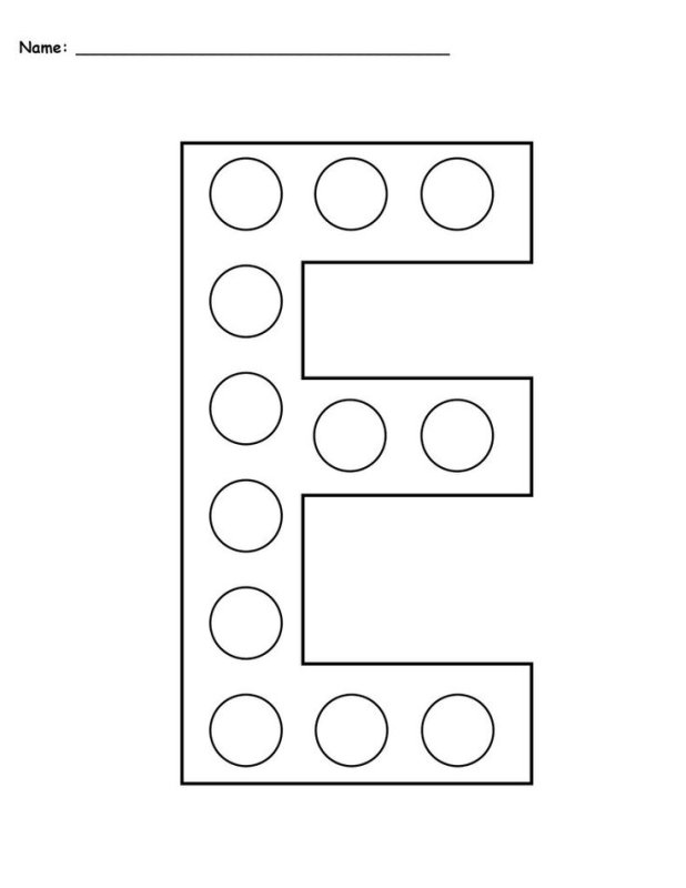 Буквы для выкладывания