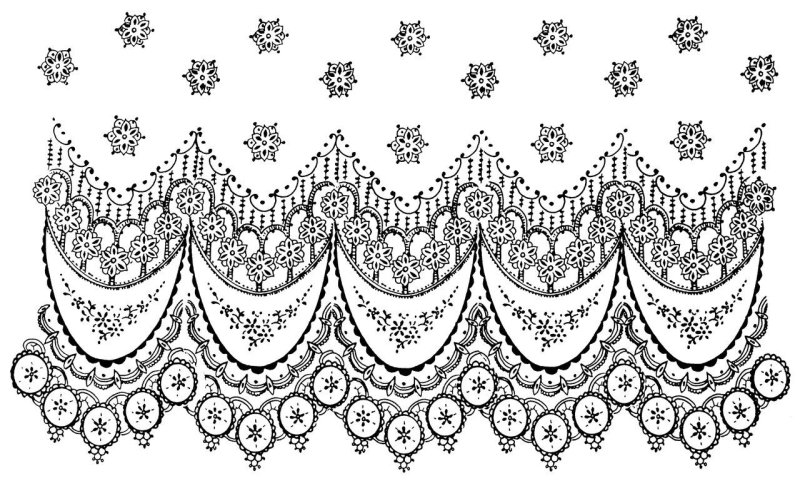 Кружево орнамент