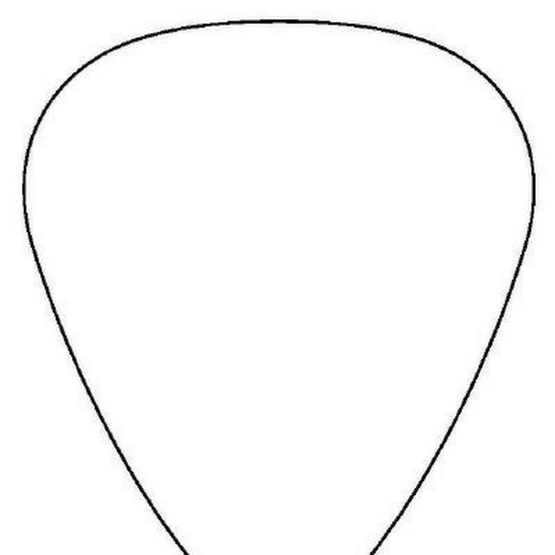 Лепесток трафарет