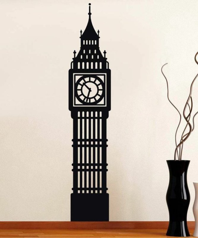 Трафарет Лондон для стены