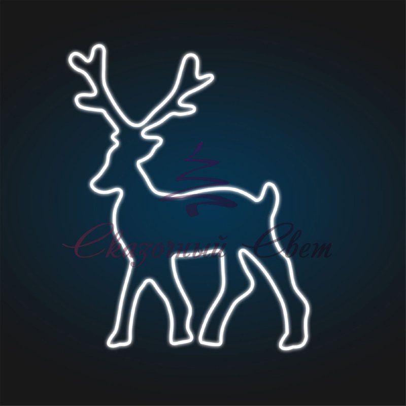 Олень из проволоки