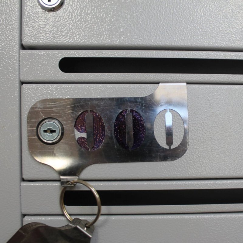 Цифры на почтовый ящик трафарет