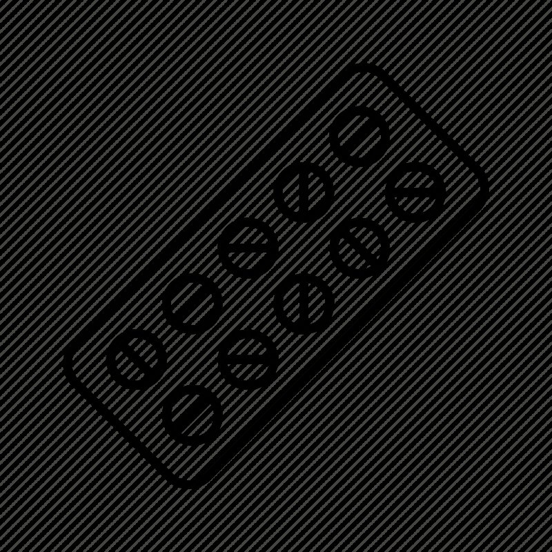 Пластина таблеток