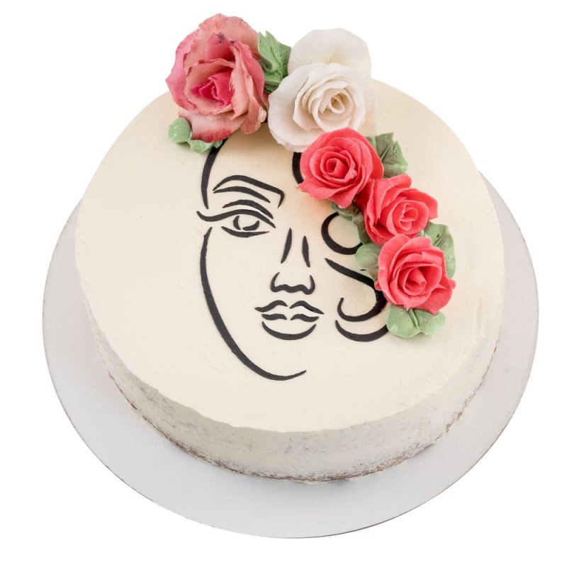 Торт незнакомка лицо