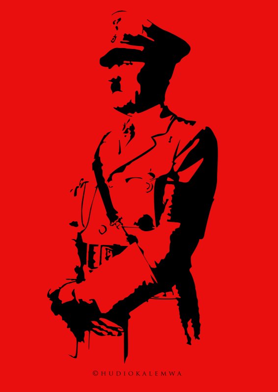 Силуэт Адольфа Гитлера