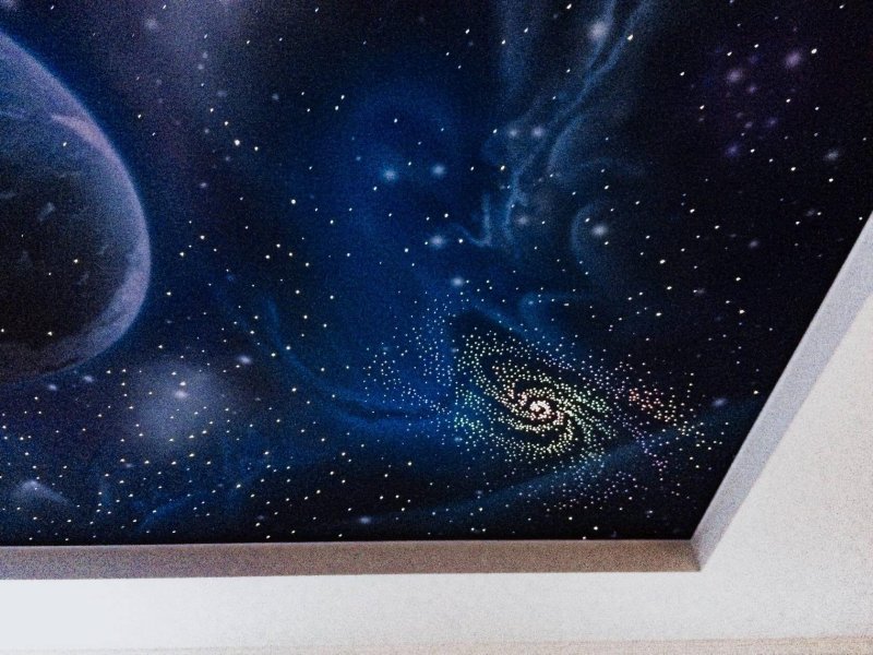Натяжной потолок космос