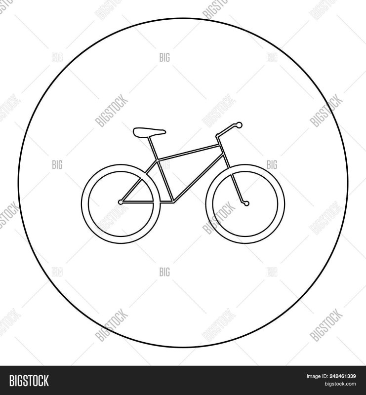 Дорожные знаки раскраска велосипед