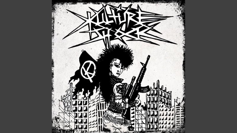 Краст панк трафареты