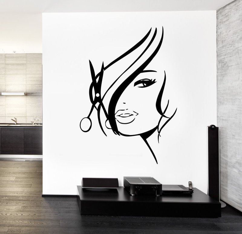 Трафареты для парикмахерских