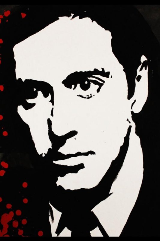 Дон Корлеоне граффити