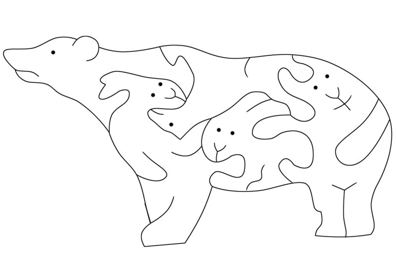 Пазлы из фанеры