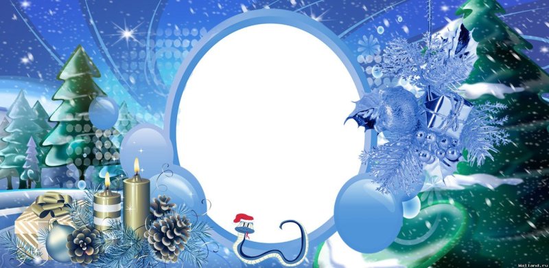 Макет Кружка новый год