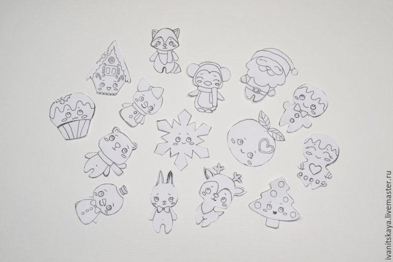 Трафареты для глины