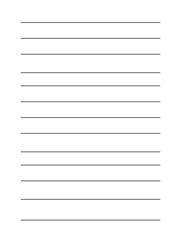 Разлиновка Зебра а4