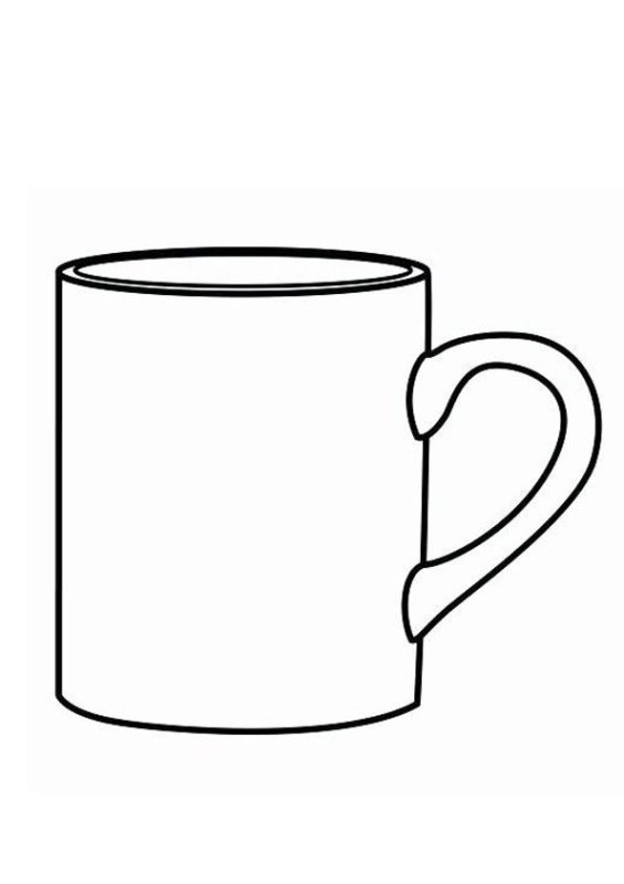 Чашка для раскрашивания