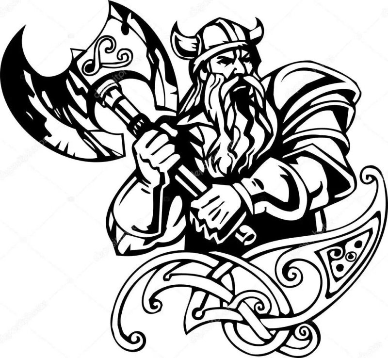 Рисунок на топоре эскизы