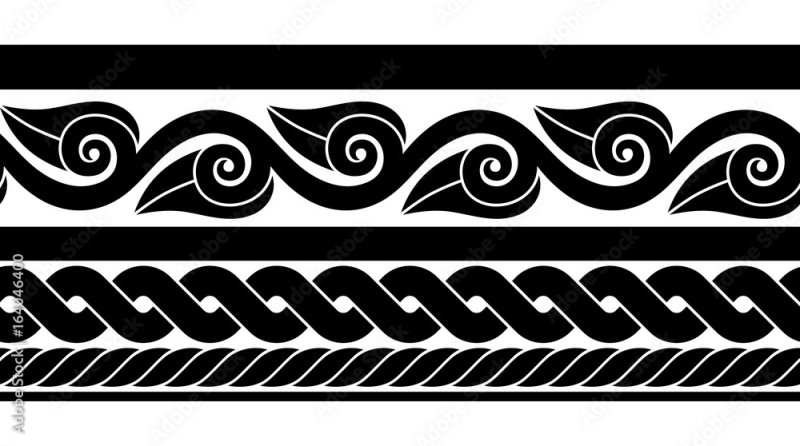 Римский орнамент Меандр