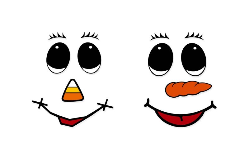 Глазки и ротик для поделок