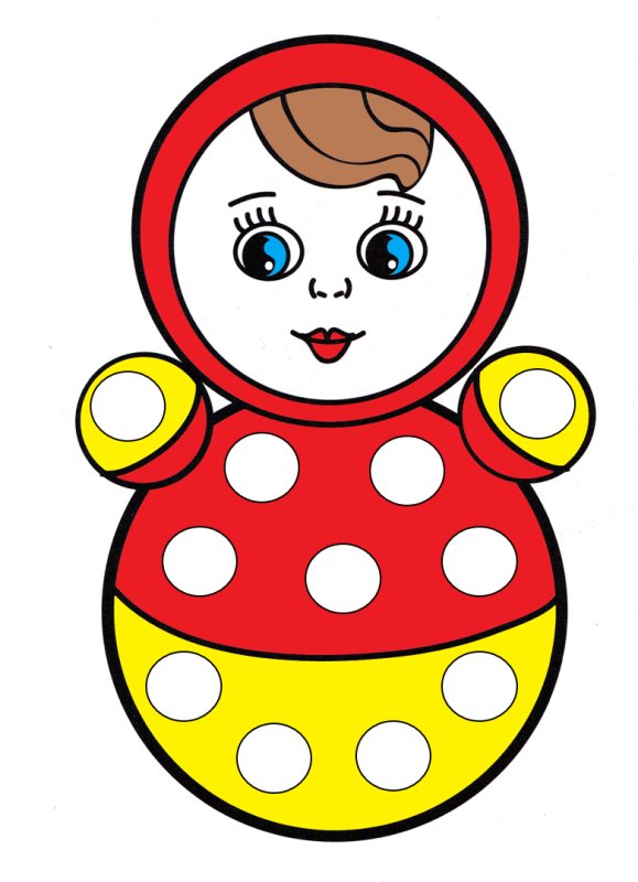 Пластилиновые заплатки неваляшка