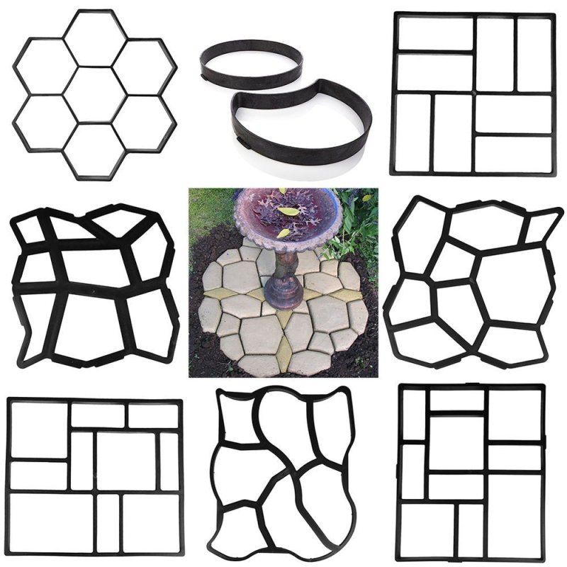 Трафарет для тротуарной плитки