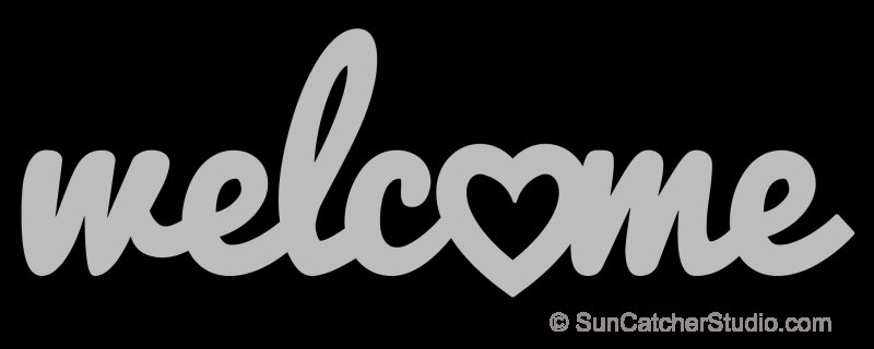 Трафарет надпись