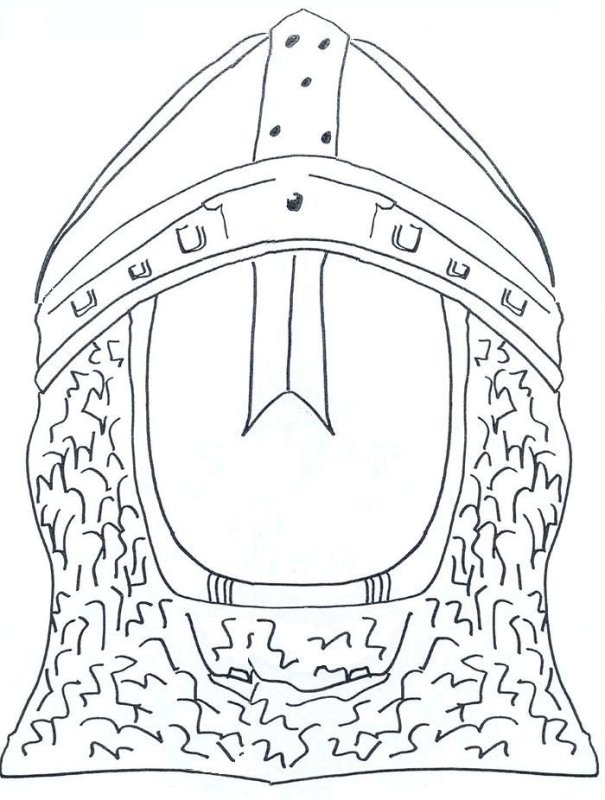 Шлем рыцаря