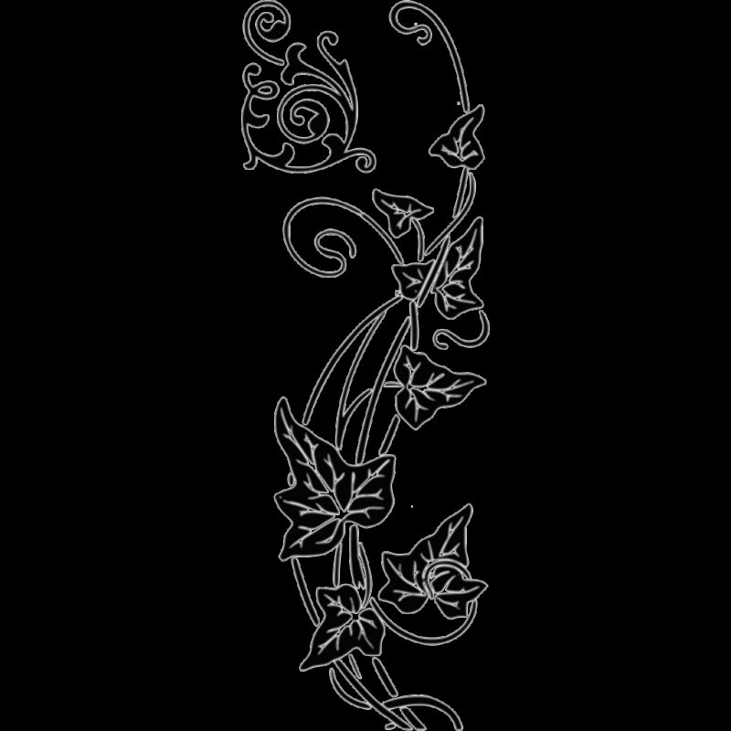 Вьющийся цветок вектор