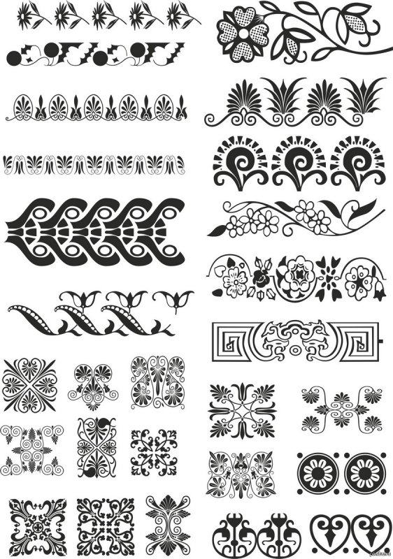 Узоры для гравировки по металлу
