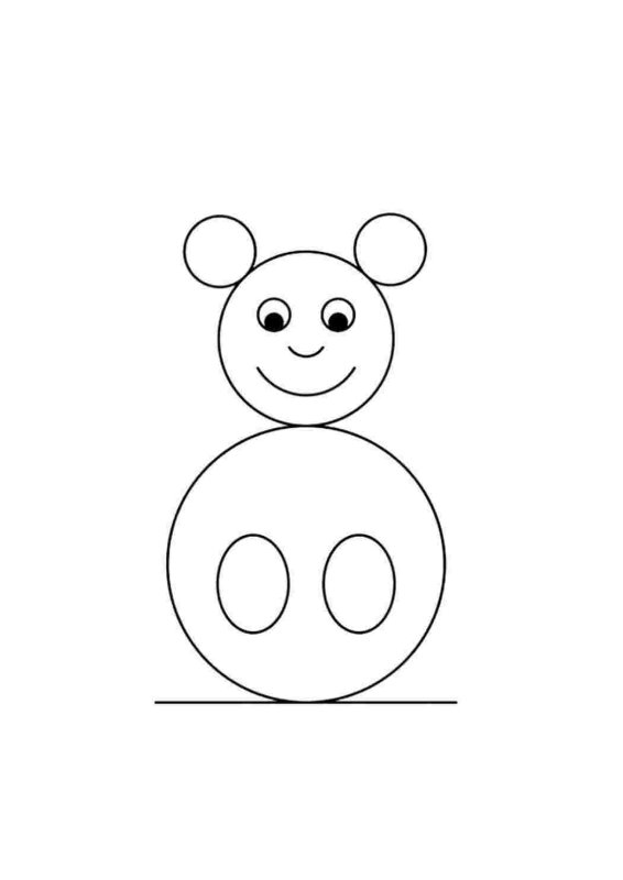 Рисование неваляшка